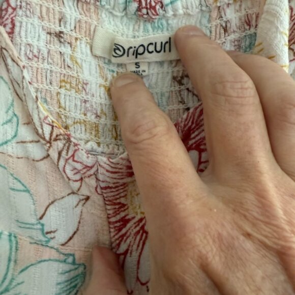 Rip Curl Flowered Sundress small - Picture 6 of 7